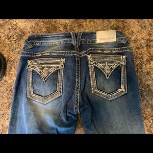 Vigos  NYC jeans . Light distress wash .